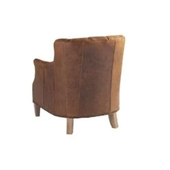 Princeton Leather Chair - Newcastle -France and Son Store LL7244 11 902671 Back Silo
