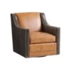 Lexington Hayward Leather Swivel Chair -France and Son Store LL7713 11SW 956371 cw949841 Silo