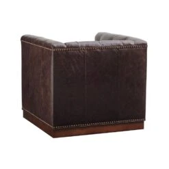 Lexington Freemont Leather Swivel Chair 7 Lexington Freemont Leather Swivel Chair -France and Son Store LL7946 11SW 903971 Silo back