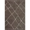 Magnolia Home By Joanna Gaines X Loloi Logan Mocha / White 2'-6" X 7'-6" Runner Rug -France and Son Store LOGALOG 01MCWH 034d8e1b 2384 4796 b524 f87c3a491089