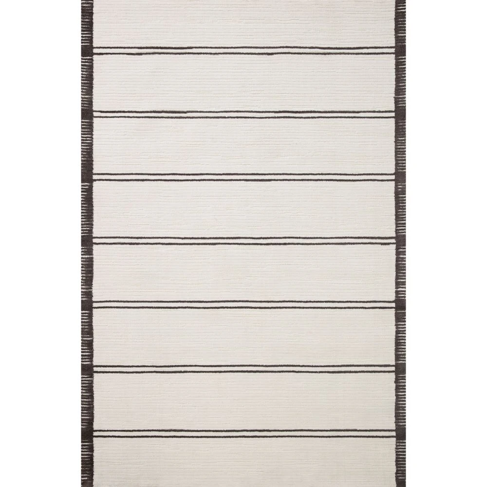 Magnolia Home By Joanna Gaines X Loloi Logan White / Mocha 5'-0" X 7'-6" Area Rug 3 Magnolia Home By Joanna Gaines X Loloi Logan White / Mocha 5'-0" X 7'-6" Area Rug