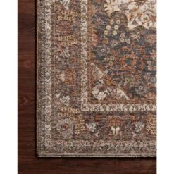 Loloi Lourdes Natural / Ocean 2'-7" X 10'-0" Runner Rug -France and Son Store LOURLOU 01NAOC 25