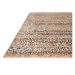 Loloi Lourdes Tangerine / Ocean 2'-7" X 12'-0" Runner Rug -France and Son Store LOURLOU 07TGOC 18 573e9aea de86 4be2 ab23 c2ecf116db09