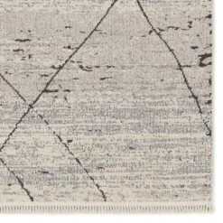 Zenara Trellis Gray/ White Runner Rug (3'X8') -France and Son Store LRE01 3 66c1b2bc f5fc 43aa 85a1 908bc32a1d2c
