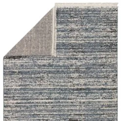 Tempo Striped Blue/ Gray Runner Rug (3'X8') -France and Son Store LRE03 2 b99275b4 ca6a 453e 8daa 4456d9027b8f