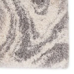 Amplify Abstract Gray/ Ivory Area Rug (8'10"X11'9") -France and Son Store LYR06 3 63c4a988 00e3 492a b7a5 6977eb3b3b1d