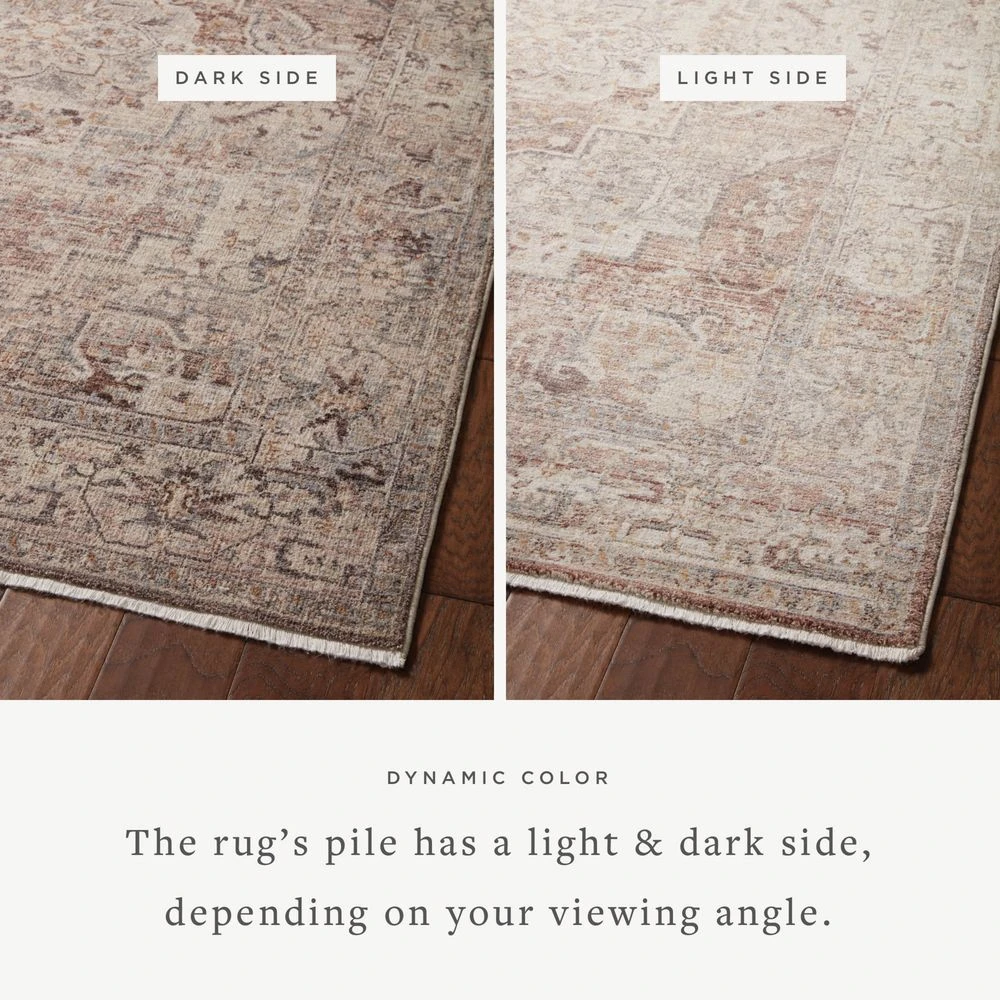 Loloi Lyra Berry / Stone 2'-7" X 12'-0" Runner Rug 4 Loloi Lyra Berry / Stone 2'-7" X 12'-0" Runner Rug - Image 2