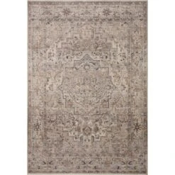 Loloi Lyra Natural / Gold 2'-7" X 8'-0" Runner Rug