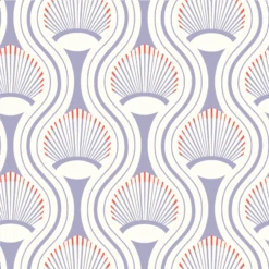 Riviere Wallpaper -France and Son Store Lome Riviere Lilac