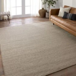 Ryanne Handmade Solid Light Gray Area Rug (6'X9') -France and Son Store MAV10 4 1aeeac23 2363 4ce4 a5ef 880612b3fe00