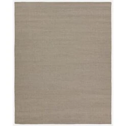 Ryanne Handmade Solid Light Gray Area Rug (6'X9')