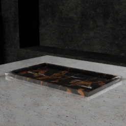 Tray Rectangle Smooth Finish Gaia Collection - 18"x10"