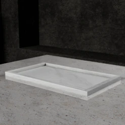 Tray Rectangle Smooth Finish Gaia Collection - 18"x10" -France and Son Store MC PC12 PW