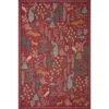 Rifle Paper Co. X Loloi Menagerie Crimson 2'-3" X 5' Runner Rug 2 Rifle Paper Co. X Loloi Menagerie Crimson 2'-3" X 5' Runner Rug -France and Son Store MENAMEN 02CS00 59850a46 81f7 439f 96bb 9264eb562b2e