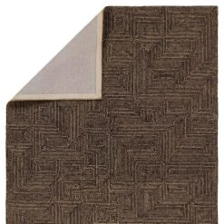 Ivalo Handmade Geometric Tan/Black Runner Rug (3'X8') -France and Son Store MRC01 2 f81b3c10 f8b2 458e 8e70 2807ceb19a58
