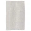 Seren Striped Light Gray/ Ivory Area Rug (2'X3')