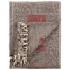 Vandren Hand-Loomed Tribal Black/ Red Throw -France and Son Store NGD07