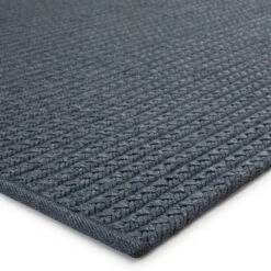 Malik Solid Blue/ Gray Area Rug (10'X14') -France and Son Store NIP02 1 75351893 a548 4ce6 a4c6 3a55336587a7