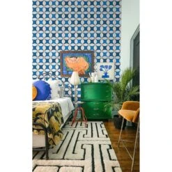 Traveler Tile Wallpaper -France and Son Store NP TravlerTile CobaltBlues 5ec1f1d0 38d3 4ee5 9731 fd011b517d3b