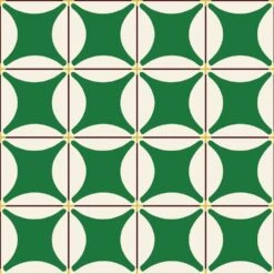 Traveler Tile Wallpaper -France and Son Store NP TravlerTile KellyGreen 203eff3a 7738 4d1f a26c 62394540ff21