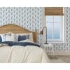 Nautical Lobster Knots Wallpaper -France and Son Store NauticalLobsterKnotsFrenchBlue BlueBedroom
