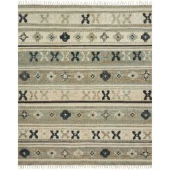 Loloi Owen Aqua / Ink 2'-6" X 8'-0" Runner Rug