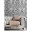 Ottoman Jewel Wallpaper -France and Son Store OttomanJewel Greys1