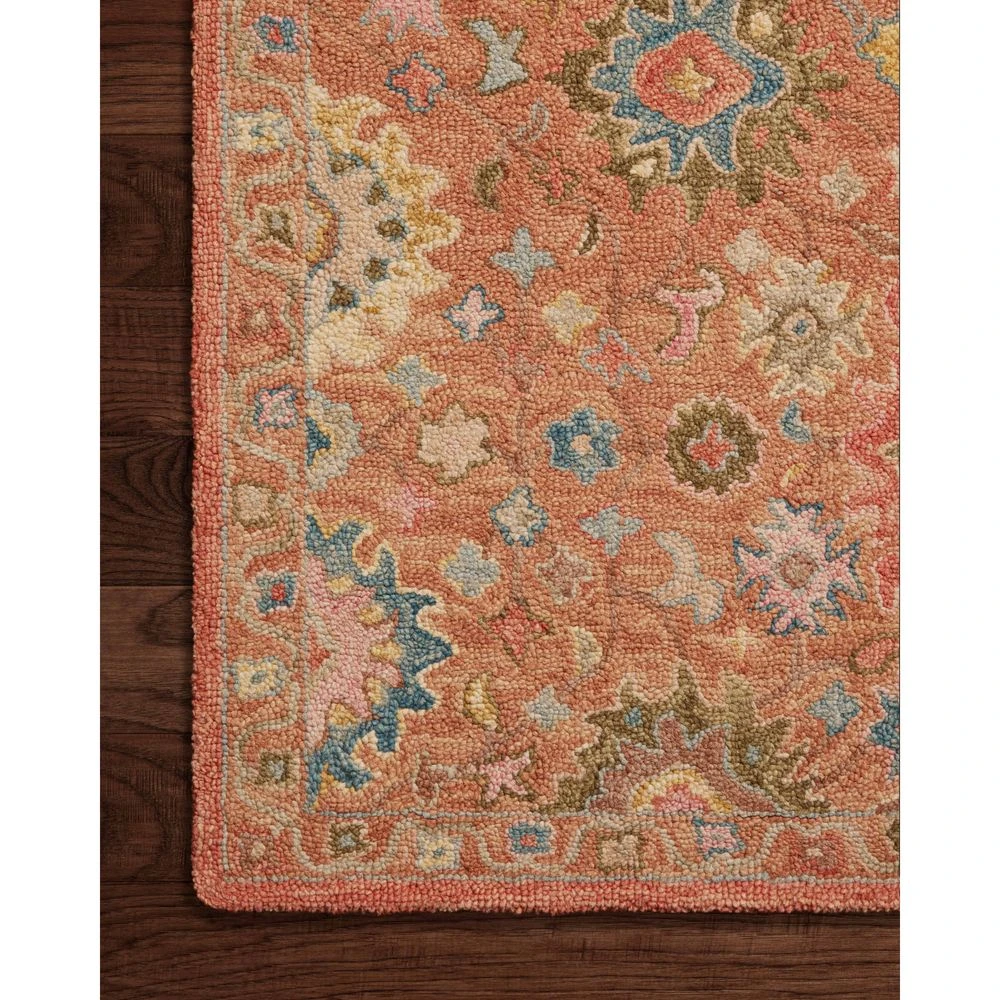 Loloi Padma Terracotta / Multi 2'-6" X 9'-9" Runner 5 Loloi Padma Terracotta / Multi 2'-6" X 9'-9" Runner - Image 3