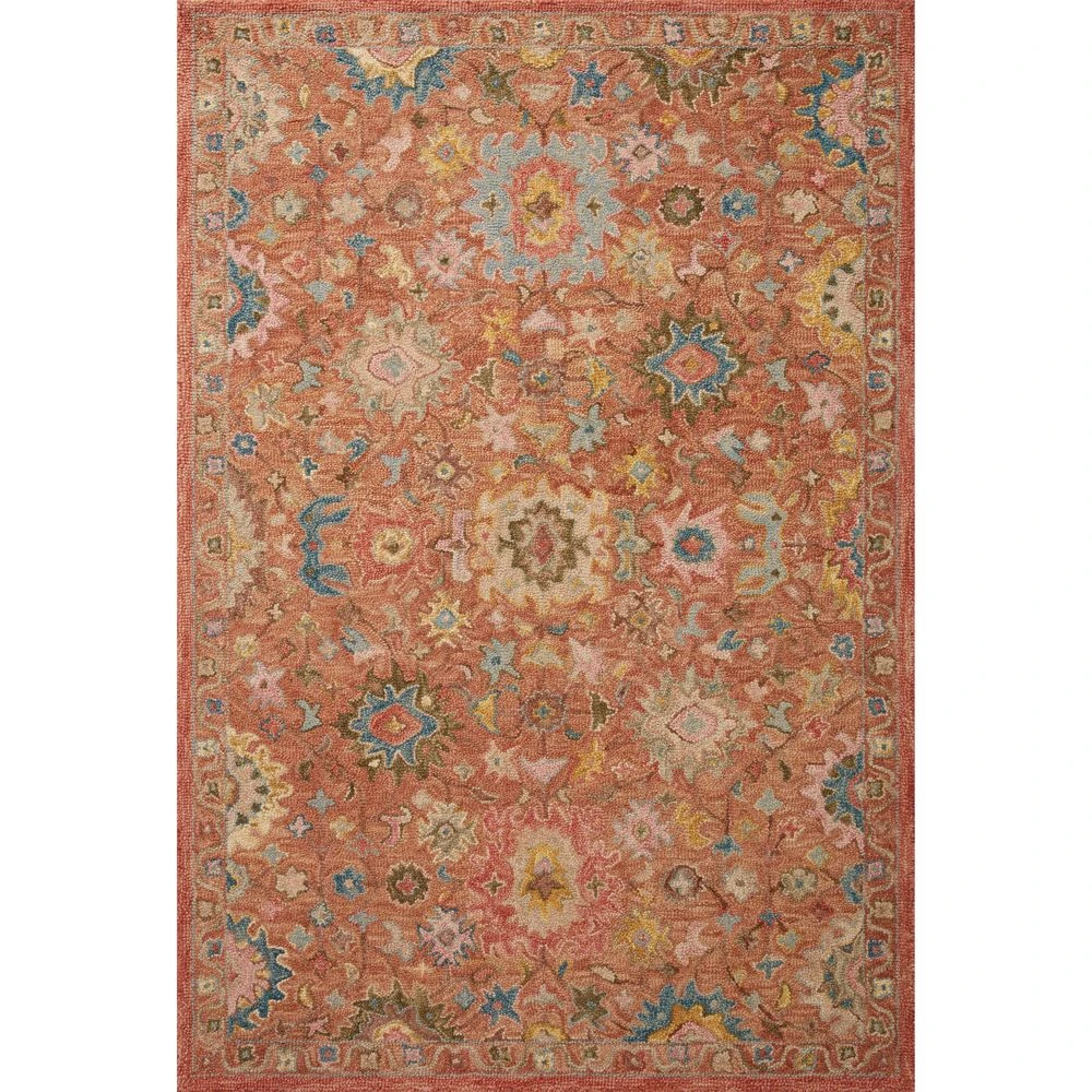 Loloi Padma Terracotta / Multi 2'-6" X 9'-9" Runner 3 Loloi Padma Terracotta / Multi 2'-6" X 9'-9" Runner