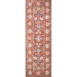 Rifle Paper Co. X Loloi Palais Crimson 2'-6" X 7'-6" Runner Rug 10 Rifle Paper Co. X Loloi Palais Crimson 2'-6" X 7'-6" Runner Rug -France and Son Store PALAPAL 02CS00 21