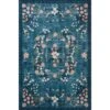Rifle Paper Co. X Loloi Palais Teal 2'-6" X 7'-6" Runner Rug -France and Son Store PALAPAL 03TE00