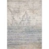 Loloi Pandora Ivory / Blue 2'-6" X 12'-0" Runner Rug -France and Son Store PANDPAN 06IVBB