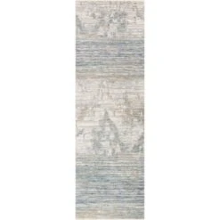 Loloi Pandora Ivory / Blue 2'-6" X 8'-0" Runner Rug -France and Son Store PANDPAN 06IVBB 21 77b17bfa f7b5 4d18 aff5 e096d305971a