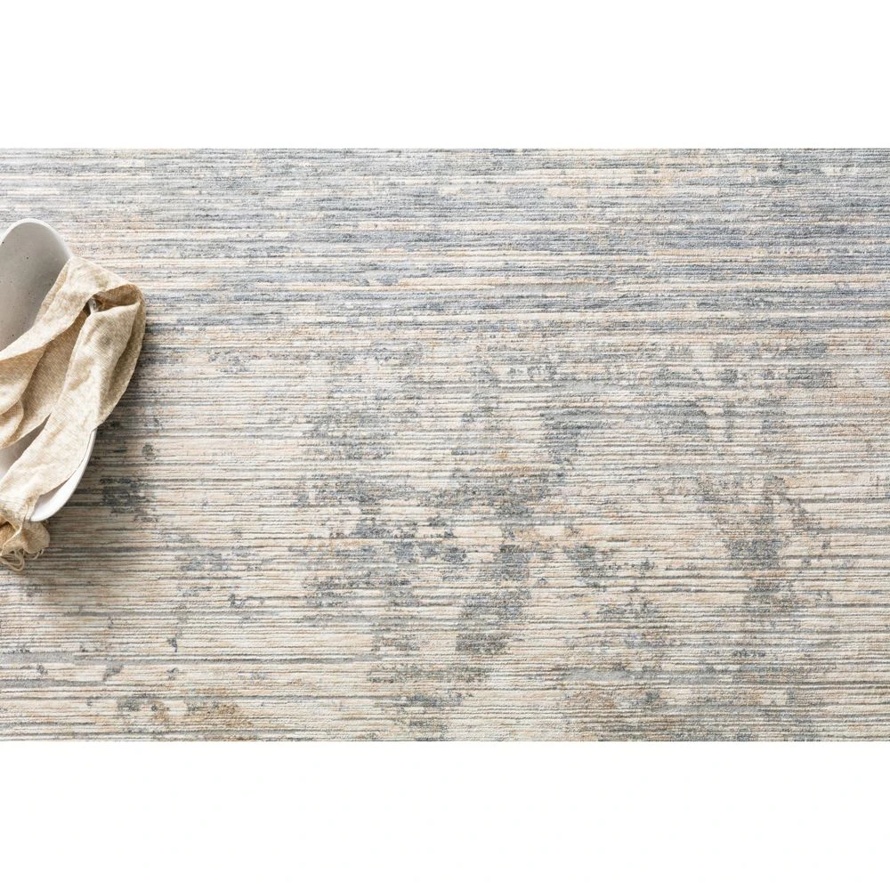 Loloi Pandora Ivory / Blue 2'-6" X 12'-0" Runner Rug 4 Loloi Pandora Ivory / Blue 2'-6" X 12'-0" Runner Rug - Image 2