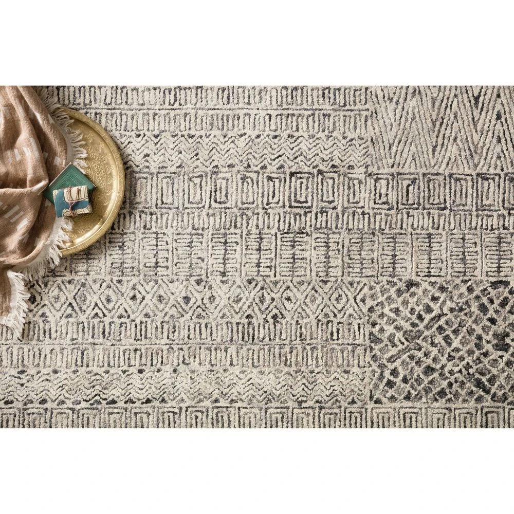 Loloi Peregrine Charcoal 2'-6" X 9'-9" Runner Rug 4 Loloi Peregrine Charcoal 2'-6" X 9'-9" Runner Rug - Image 2