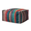 Loloi PF0011 Fiesta 24"W X 24"D X 13"H Pouf -France and Son Store PF01PF0011FD00PF05