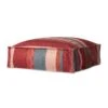 Loloi PF0014 Red / Pink 24"W X 24"D X 7"H Pouf -France and Son Store PF01PF0014REPIFL02
