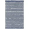 Radcliffe Handmade Striped Navy/Cream Area Rug (10'X14') -France and Son Store PNR06 7976f248 0887 432e 9df3 8672e190fd76