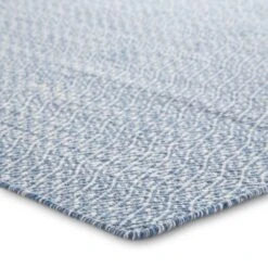 Nocturne Handmade Geometric Blue/ Ivory Area Rug (8'10"X11'9") -France and Son Store POE02 1 e0f139df e802 4fd8 a6ba 1580b1f6a6a9