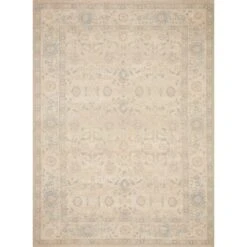 Loloi Priya Natural / Blue 9'-3" X 13' Area Rug