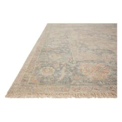 Loloi Priya Bone / Bluestone 9'-3" X 13' Area Rug 8 Loloi Priya Bone / Bluestone 9'-3" X 13' Area Rug -France and Son Store PRIYPRY 08BOZV 18 aca2f1f1 d1cf 4e78 ab2f 033cb65e763e