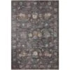 Rifle Paper Co. X Loloi Provence Slate 6'-3" X 9' Area Rug -France and Son Store PROVPRO 04SL00