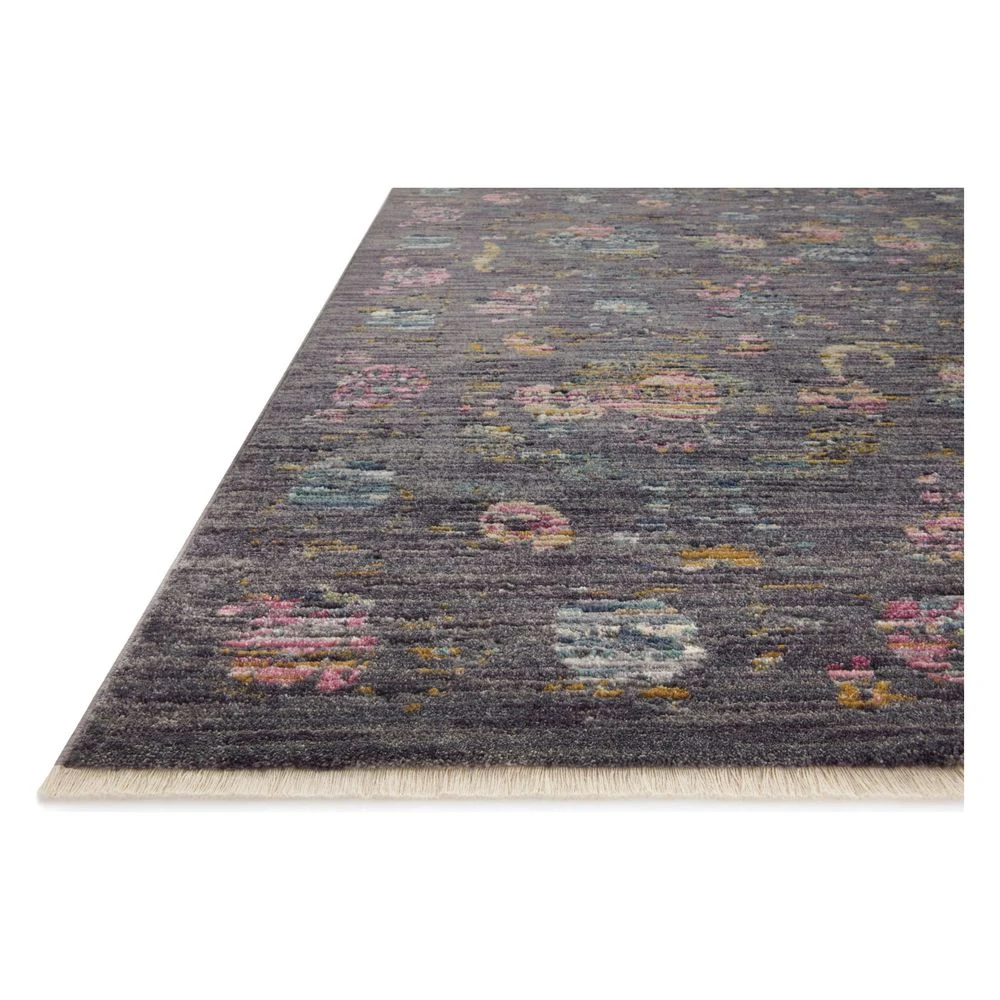 Rifle Paper Co. X Loloi Provence Slate 3'-7" X 5'-7" Accent Rug 4 Rifle Paper Co. X Loloi Provence Slate 3'-7" X 5'-7" Accent Rug - Image 2
