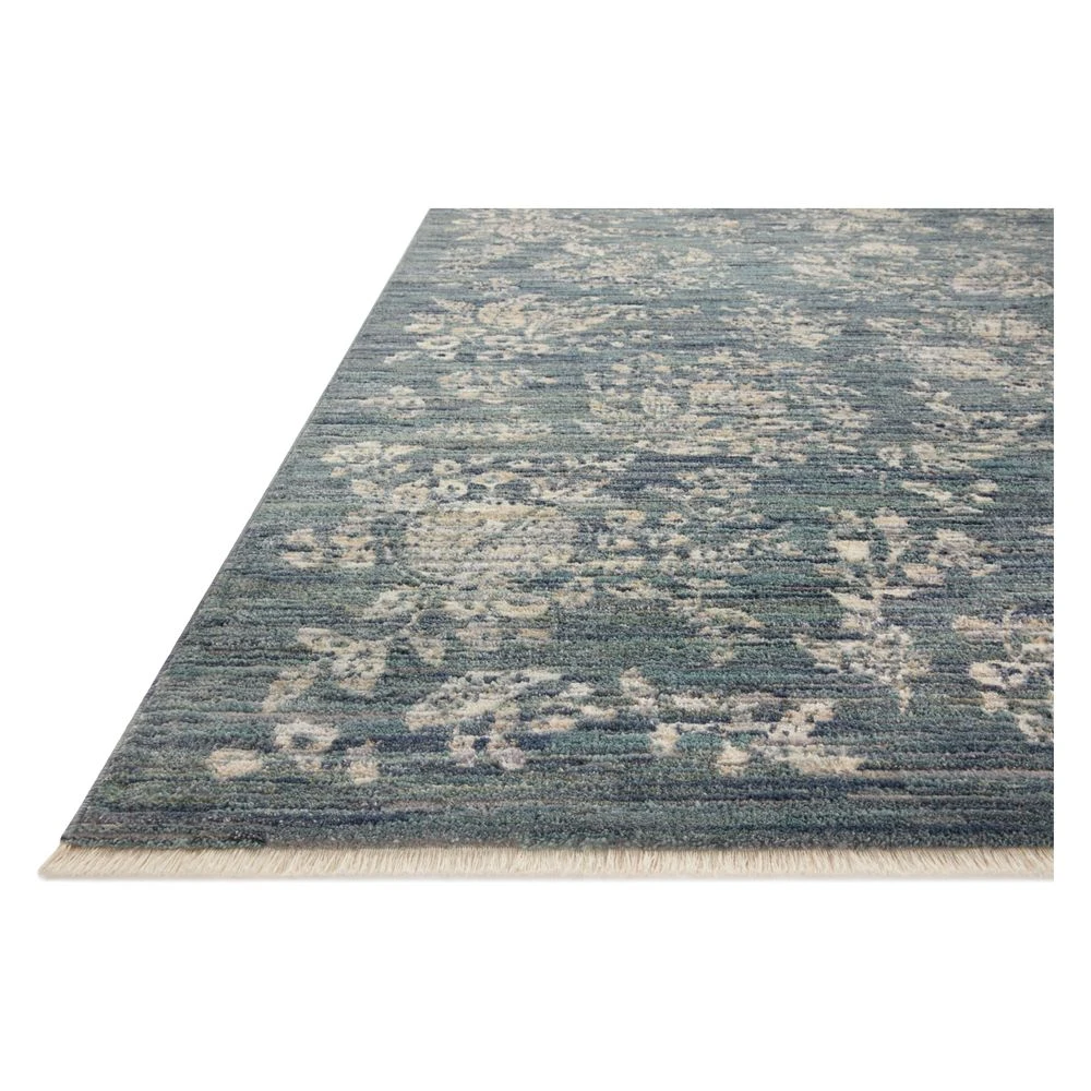 Rifle Paper Co. X Loloi Provence Indigo 2'-6" X 4'-0" Accent Rug 4 Rifle Paper Co. X Loloi Provence Indigo 2'-6" X 4'-0" Accent Rug - Image 2