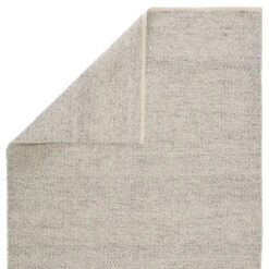 Fika Solid Light Gray/ Ivory Area Rug (9'X12') -France and Son Store PSD01 2