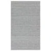 Fika Handmade Solid Gray/ Light Blue Area Rug (5'X8') -France and Son Store PSD04 ef72f822 8735 4041 b318 a5fbac00dfe7