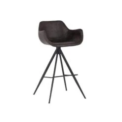 Owen Swivel Counter Stool - Grey