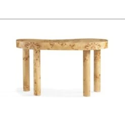 Orleans Burl Kidney Desk