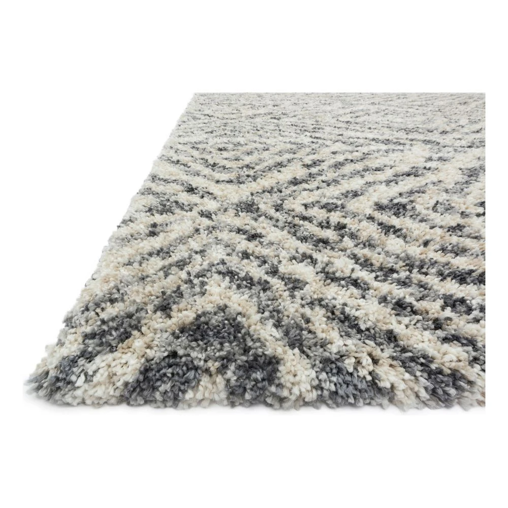 Loloi Quincy Graphite / Sand 2'-3" X 8'-0" Runner Rug 4 Loloi Quincy Graphite / Sand 2'-3" X 8'-0" Runner Rug - Image 2