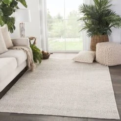 Arise Solid Ivory/ Gray Area Rug (9'X12') -France and Son Store RBC05 4 20f8073d 0ff0 4dfc 8479 cf9d40eb0fdd